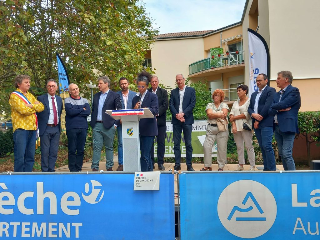 Inauguration Via Ardèche discours